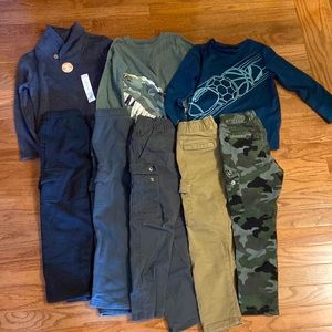 Boy long sleeve tops and pants